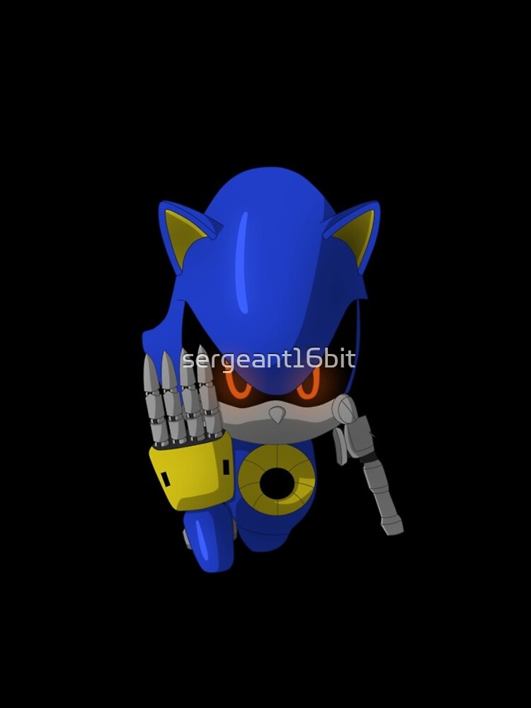 Metal Sonic Menacing Magnet for Sale by Keerl