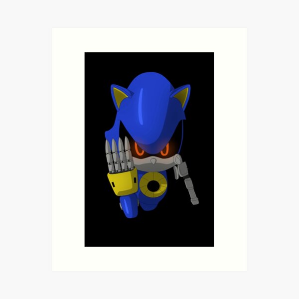 metal sonic Art Print by Atzon