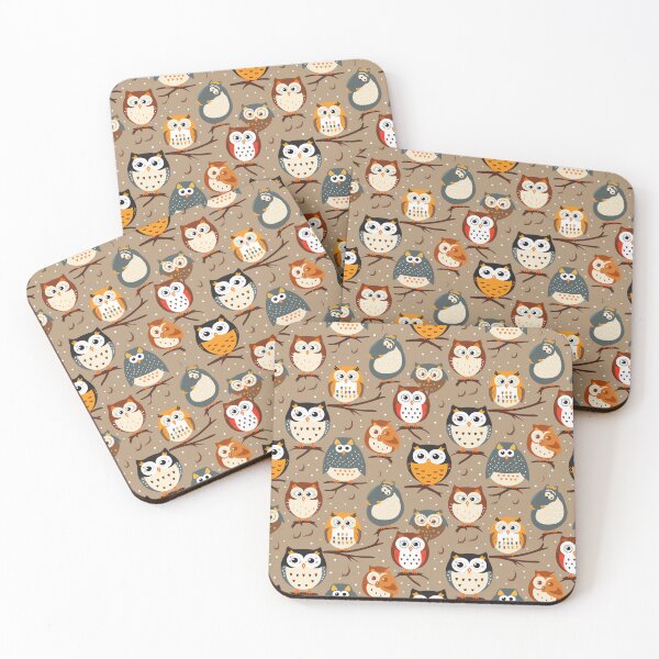 Item preview, Little Owls on the branch designed and sold by KruzyArts.