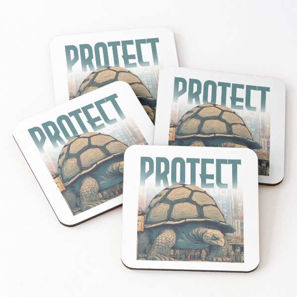 Item preview, Giant Turtle Guardian the Ancient Marvel Protects designed and sold by go-go-designs.