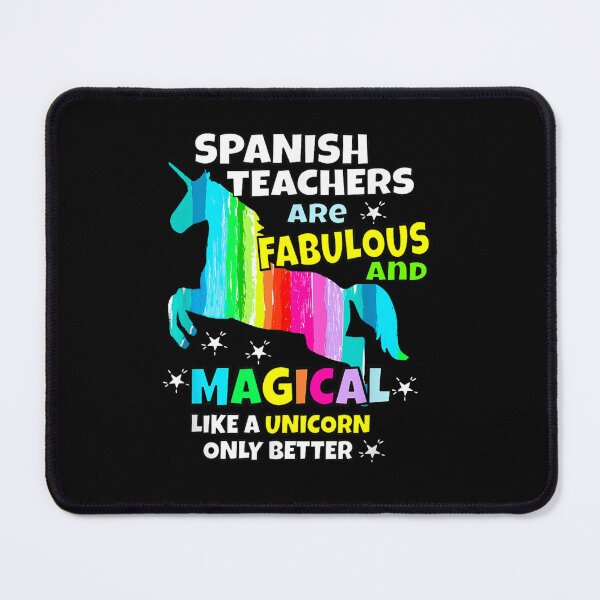 Item preview, Spanish Teachers Shirt Unicorn Teacher Spanishteacher Gifts designed and sold by RichardSines.