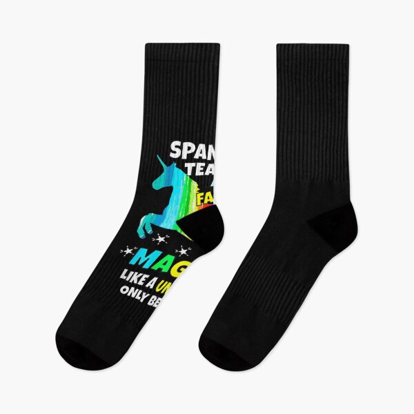 Item preview, Spanish Teachers Shirt Unicorn Teacher Spanishteacher Gifts designed and sold by RichardSines.