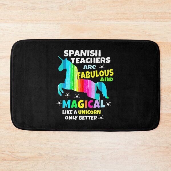 Item preview, Spanish Teachers Shirt Unicorn Teacher Spanishteacher Gifts  designed and sold by RichardSines.