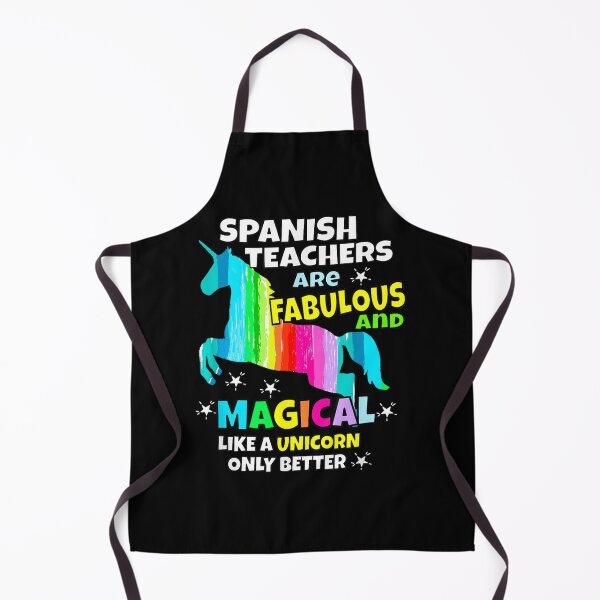 Artikelvorschau, Spanischlehrer-Shirt, Einhorn-Lehrer, Spanischlehrer-Geschenke entworfen und verkauft von RichardSines.