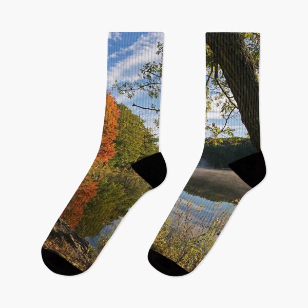 Item preview, Autumn Pond designed and sold by Blue Horse Photo Magic.