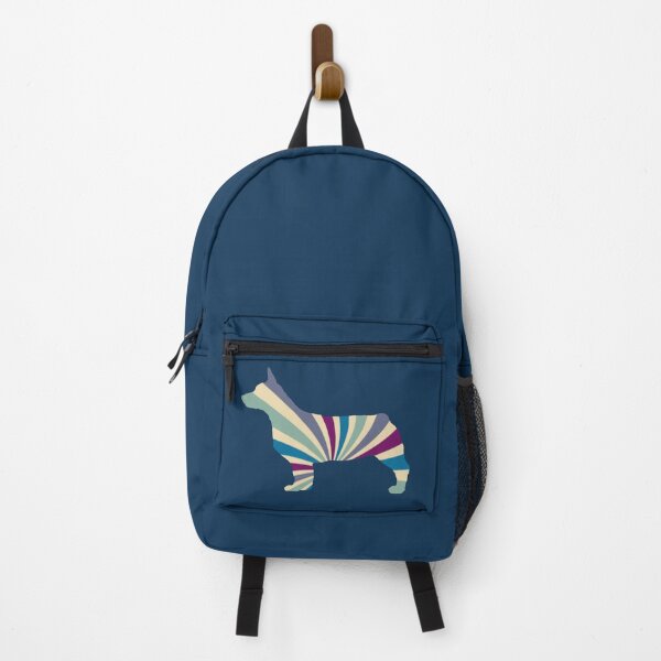 Item preview, Swedish Vallhund Bobtail in Retro pattern designed and sold by ODINDISA.
