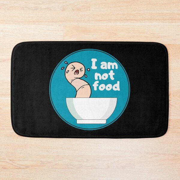 Item preview, Worm is not food designed and sold by BambooClanArt.