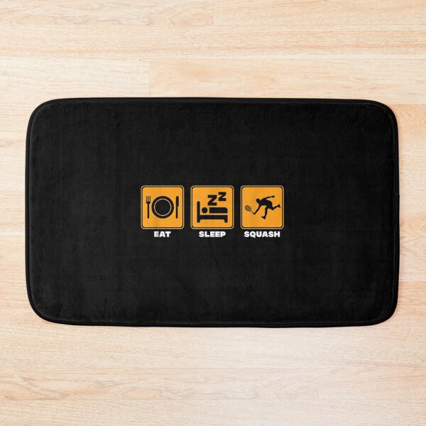 Item preview, Squash Player Eat Sleep Squash Racquet Ball Sport Fan  designed and sold by RichardSines.