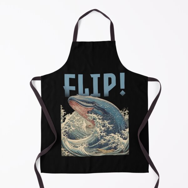 Item preview, Whale Flip: A Playful Aquatic Moment designed and sold by go-go-designs.