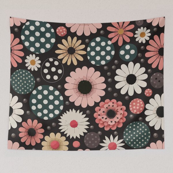 Item preview, Floral pattern artwork designed and sold by LIRAZ ZIV.