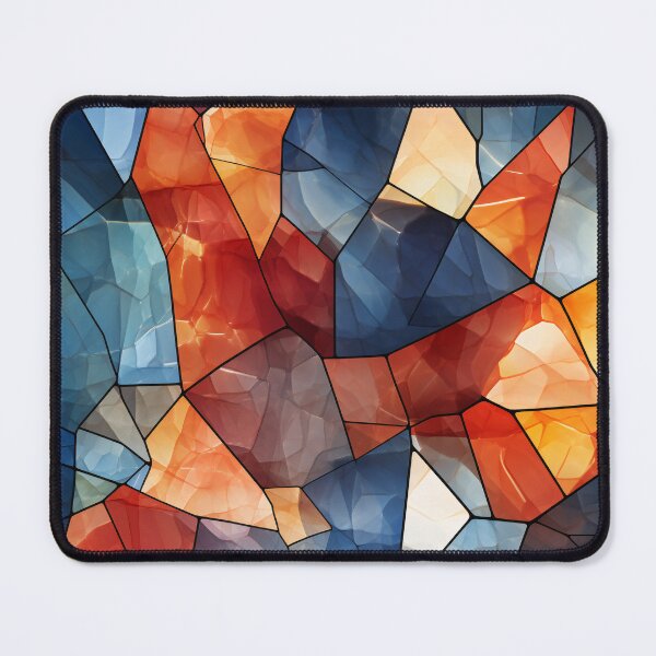 Item preview, Marbleized Stained Glass Pattern designed and sold by candlewithhare.