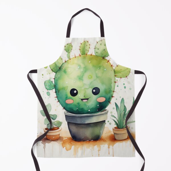 Item preview, cute friendly  cactus cartoon  designed and sold by Superann8.