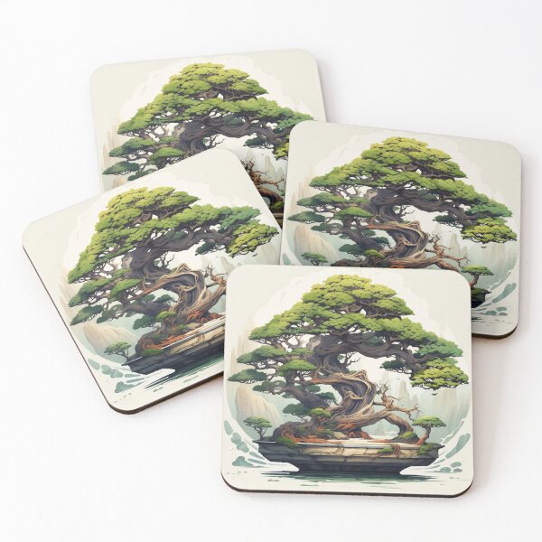 Item preview, Beautiful bonsai tree pattern designed and sold by SmileshareShop.