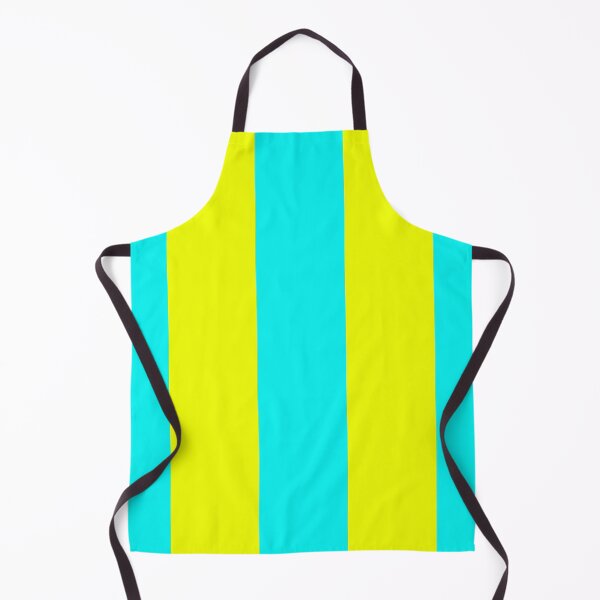 Item preview, Neon Yellow and Teal Stripes: Mixed Print Magic designed and sold by Rebecca Turk.
