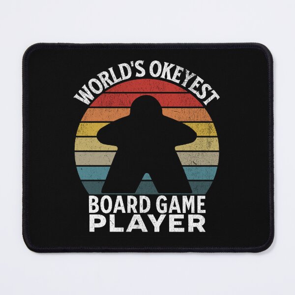 Item preview, Vintage Sunset: World's Okeyest Board Game Player. Board Gamer designed and sold by Zanda-Nerd-Shop.