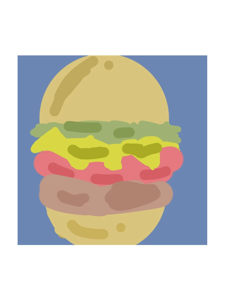 Thumbnail 4 of 4, iPhone Case, Burger designed and sold by Stickerbysky.