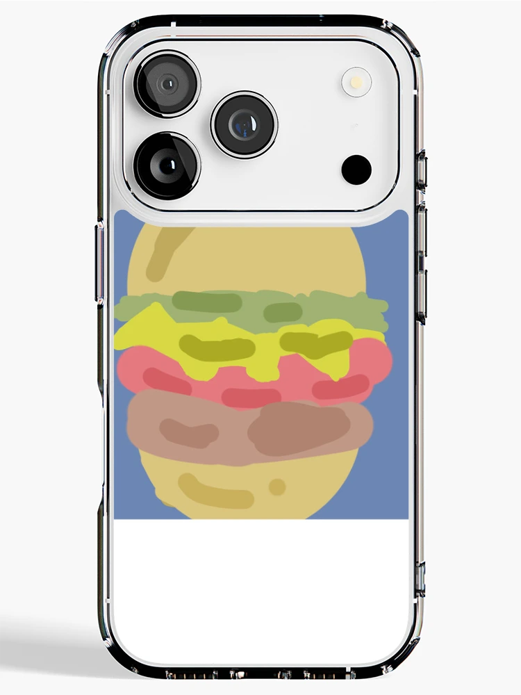 Thumbnail 1 of 5, iPhone Case, Burger designed and sold by Stickerbysky.