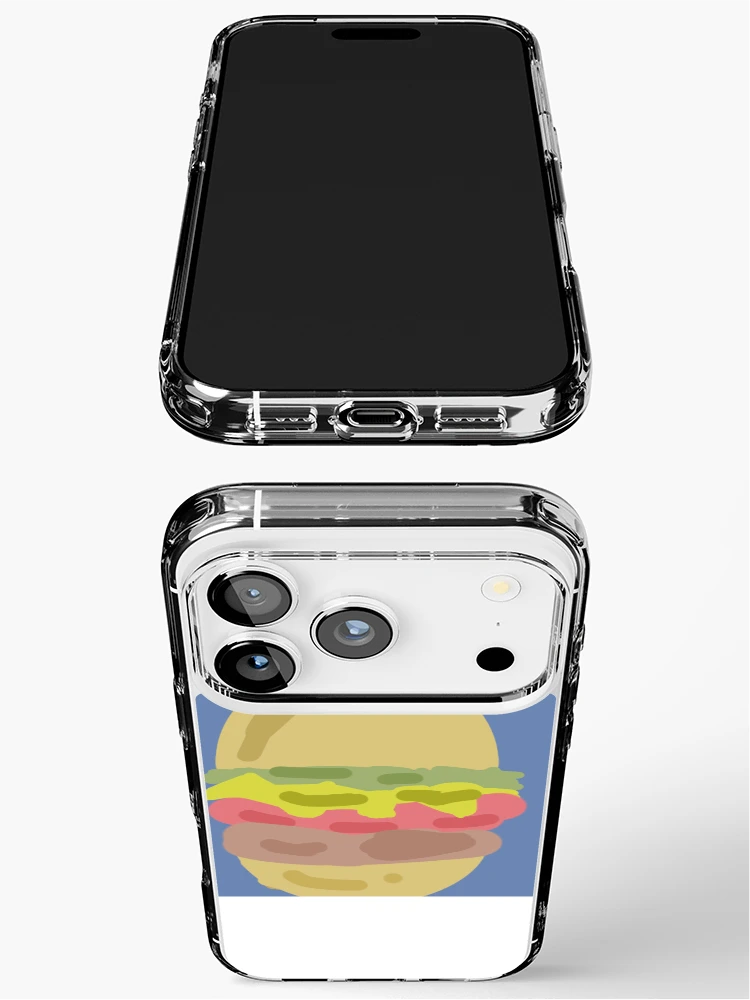 Thumbnail 3 of 5, iPhone Case, Burger designed and sold by Stickerbysky.