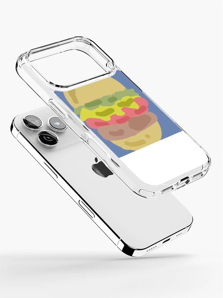 Thumbnail 2 of 5, iPhone Case, Burger designed and sold by Stickerbysky.