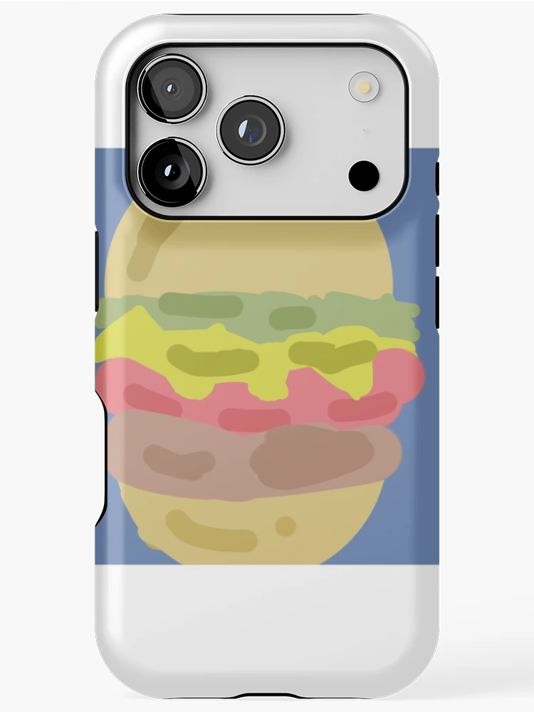 Thumbnail 1 of 4, iPhone Case, Burger designed and sold by Stickerbysky.