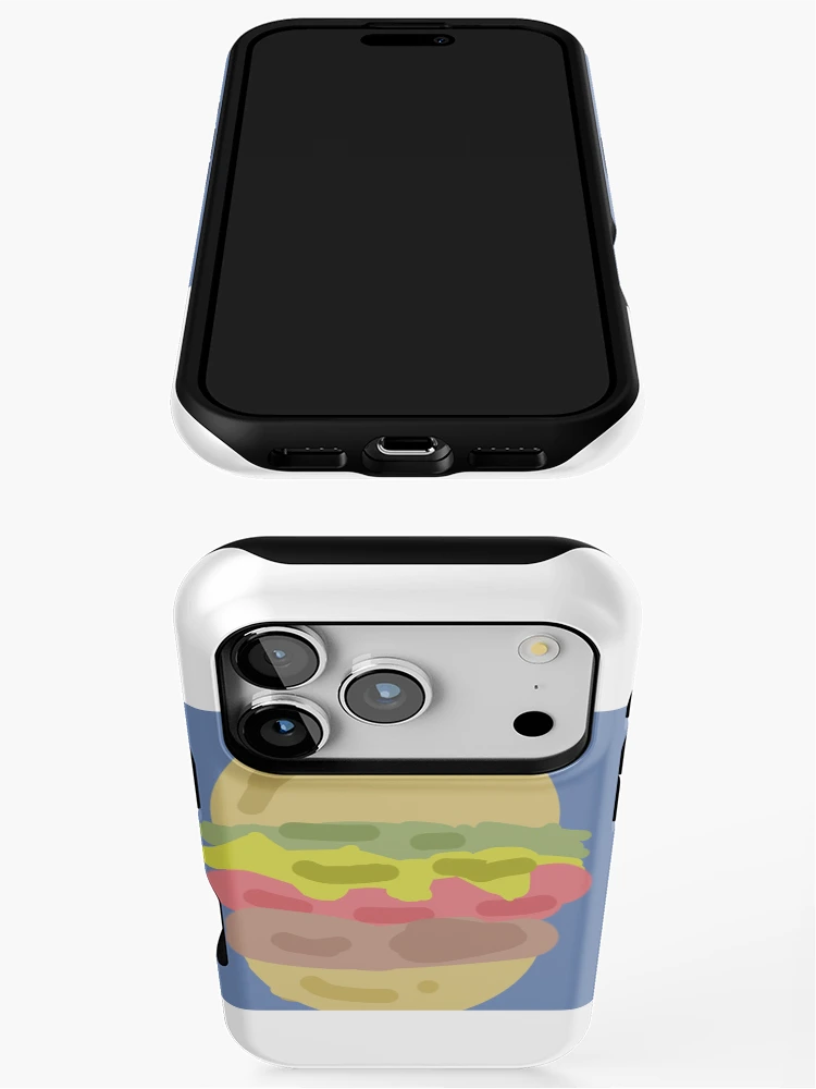Thumbnail 3 of 4, iPhone Case, Burger designed and sold by Stickerbysky.