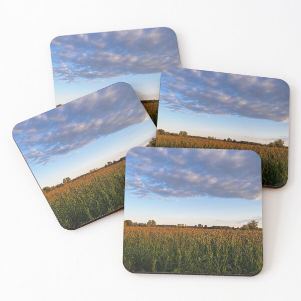 Item preview, Cornfield at Golden Hour designed and sold by ColourfulPlaces.
