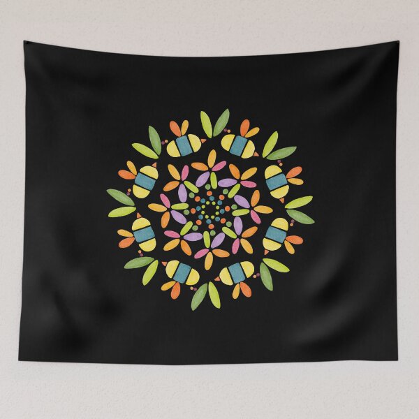 Item preview, colorful flowers,funny gift designed and sold by your-t-shirts55.
