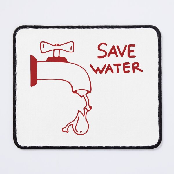 Item preview, save water - Save Earth designed and sold by vargass street.