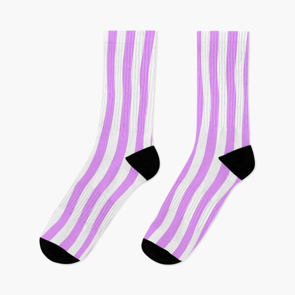 Item preview, Neon Purple and White Stripes: Mixed Print Magic designed and sold by Rebecca Turk.
