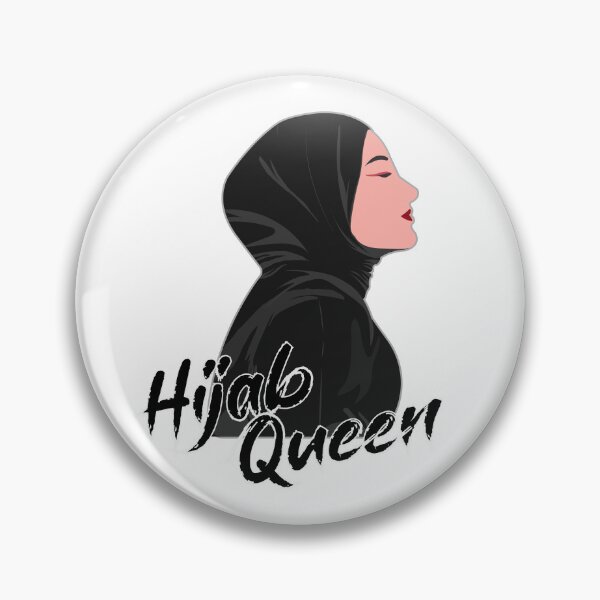 Item preview, Hijab queen sticker designed and sold by vikyky.
