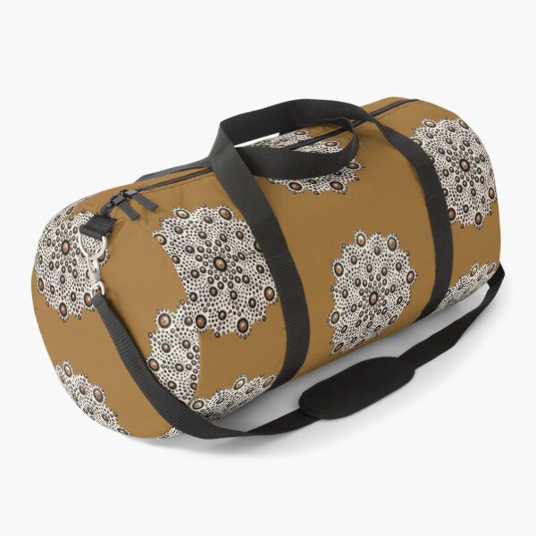Item preview, Gold and Black Painted Mandala - Gold Background designed and sold by Louise-Mae.