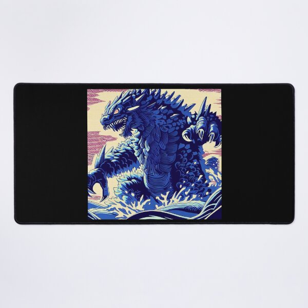 Item preview, Fantasy Kaiju Anime - Woodcut 2 designed and sold by CrankyOldDude.