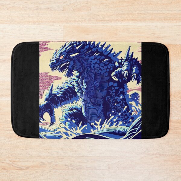 Item preview, Fantasy Kaiju Anime - Woodcut 2 designed and sold by CrankyOldDude.