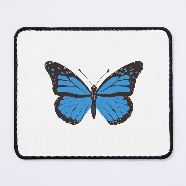 Item preview, Blue Butterfly - Graphic Animal Art designed and sold by artmanship.