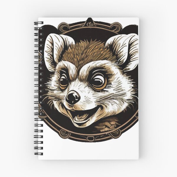 Item preview, Racoon - Aurorabelle - Friendly Ferals designed and sold by reannonquin.