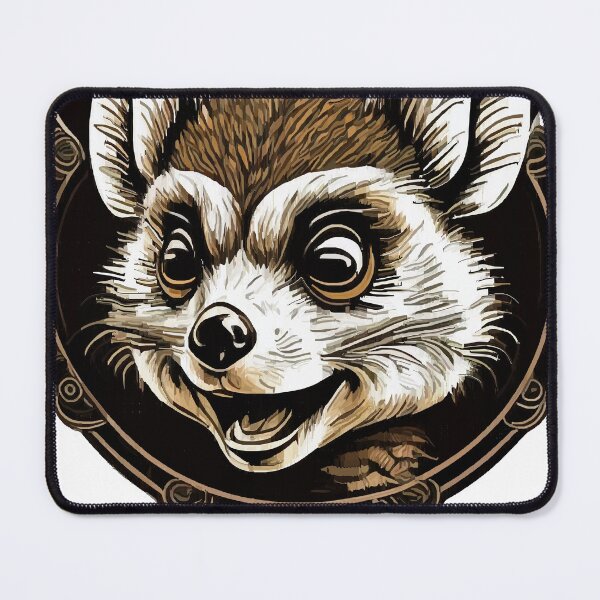 Item preview, Racoon - Aurorabelle - Friendly Ferals designed and sold by reannonquin.