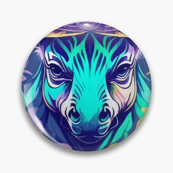 Item preview, Zebra - Frostblossom - Friendly Ferals designed and sold by reannonquin.