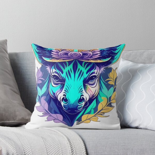 Item preview, Zebra - Frostblossom - Friendly Ferals designed and sold by reannonquin.