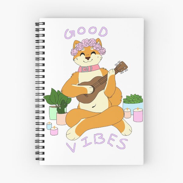 Item preview, Good vibes shibe designed and sold by MoongleamWolf.