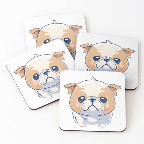 Item preview, brown white bulldog in suite clothing set designed and sold by Paladiin.
