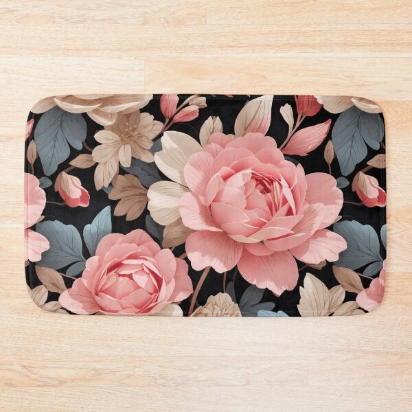 Item preview, Romantic Vintage Floral Seamless Pattern Delicate Flowers On A Dark Background designed and sold by TriniTeeClub.