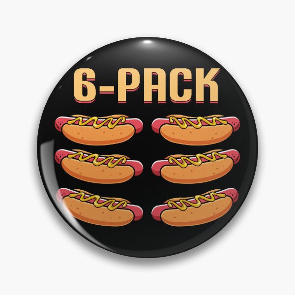 Item preview, 6-pack hot dog designed and sold by Kuki-shop.