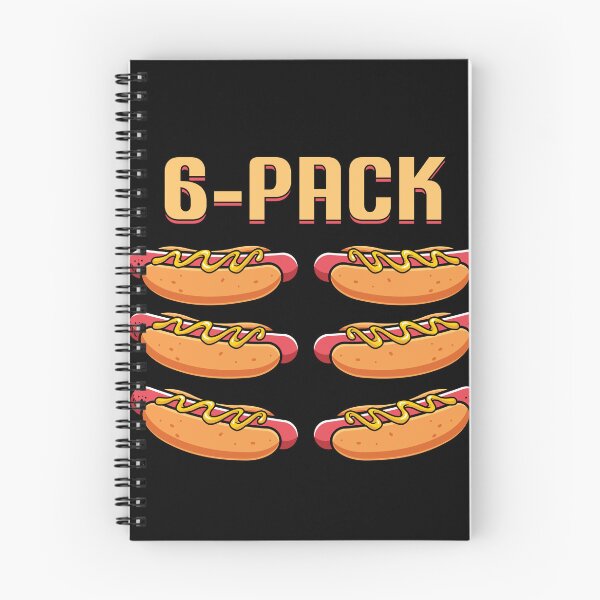 Item preview, 6-pack hot dog designed and sold by Kuki-shop.