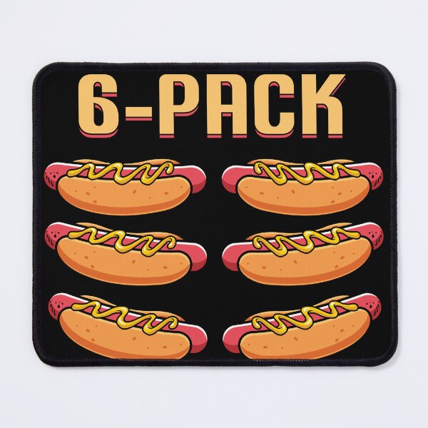 Item preview, 6-pack hot dog designed and sold by Kuki-shop.