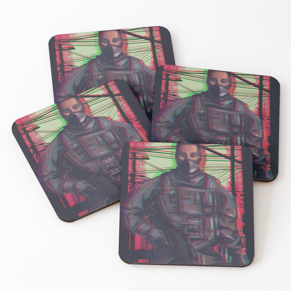 Item preview, Coasters (Set of 4) designed and sold by RhaaReborn.