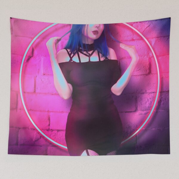 Item preview, Neon Goth Girl designed and sold by RhaaReborn.