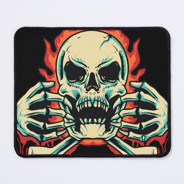 Item preview, Skull Bone Fire - Retro designed and sold by yemliha toker.