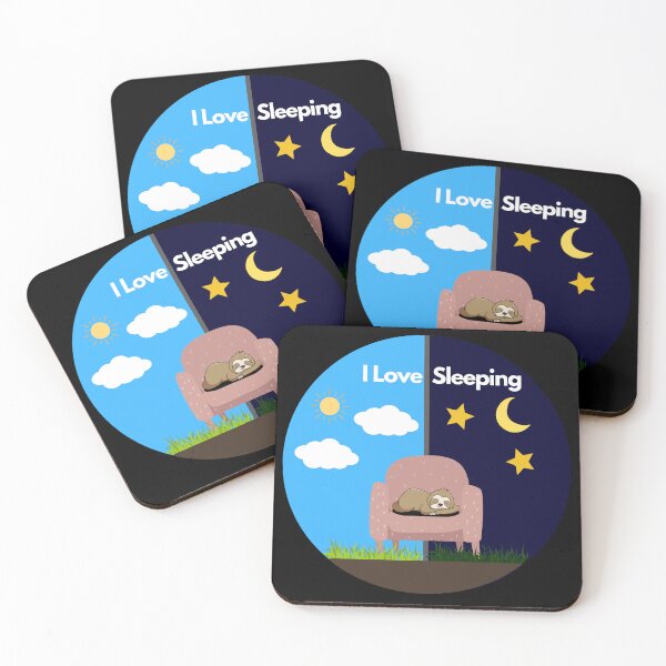 Item preview, Cute sloth sleeping. designed and sold by ByPawel.