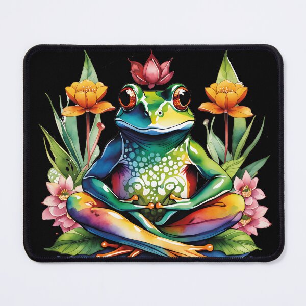 Item preview, Yoga Frogs Hop Into Inner Peace Frog Doing Yoga designed and sold by al21ex.