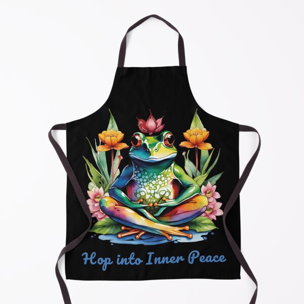 Item preview, Yoga Frogs Hop Into Inner Peace Frog Doing Yoga designed and sold by al21ex.
